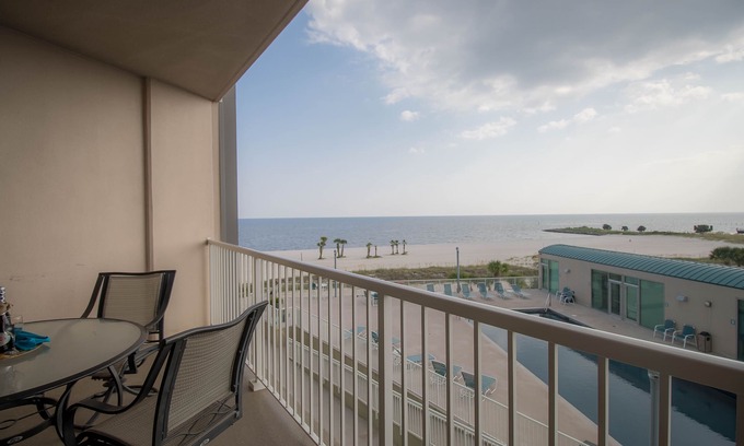 Biloxi Condo | I'll Have A Side Of Beach With My Morning Coffee! Directly On The Sand!