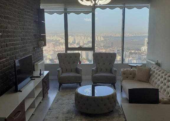 Esenyurt Apartment | İstanbul da Göl ve Şehir Manzaralı, WiFi Erişimli Muhteşem Daire