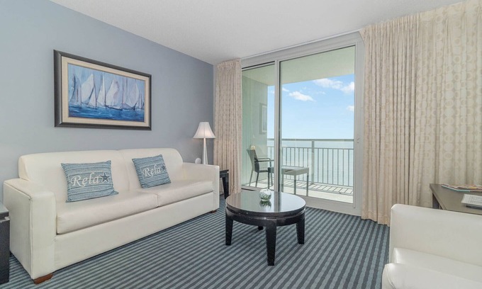 Downtown Myrtle Beach Condo | Ideal Beach Escape! 2 Bedroom, 2 Bath Ocean Front