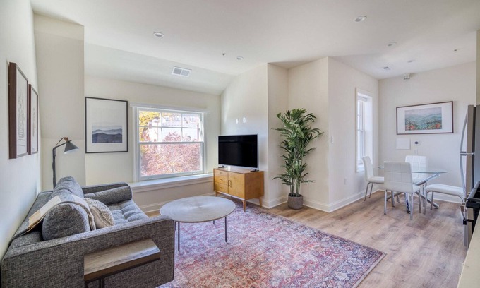 Dupont Circle Apartment | Ideal Dupont Circle 1BR w/W/D, nr Bars & Metro Station, by Blueground