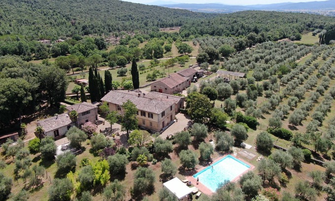 Simignano Villa | Il Boschetto wonderful villa for 5 people with splendid swimming pool