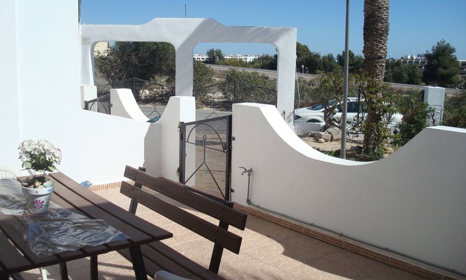 Vera Beach House | Impressive apartment in ground floor with terrace of 2 rooms, A, A and pool, 2