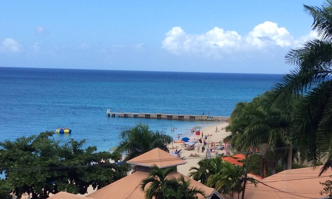 Montego Bay Apartment | Impressive Studio With Captivating Ocean View Overlooking Doctors Cave Beach