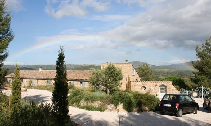 Durban-Corbieres Apartment | In a quiet location beautiful views of the village and the surrounding landscape