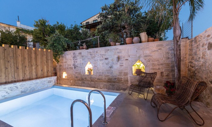 Old Town Rethymnon House | In the old historical town of Rethymno,Amaryllis Luxury Home with a private pool