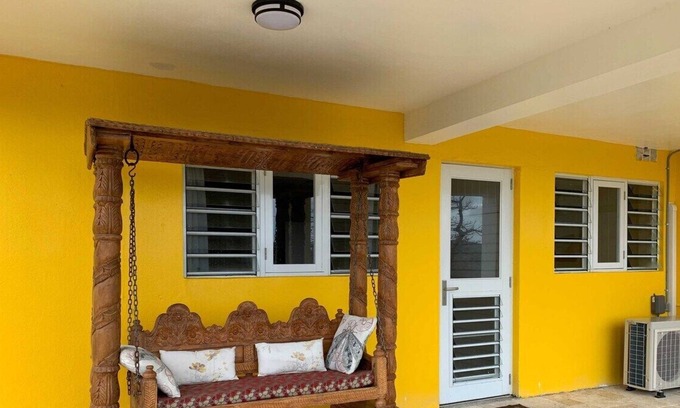 Estate Concordia East Apartment | Incredible Buck Island view on North shore, near best beaches, Cold AC!