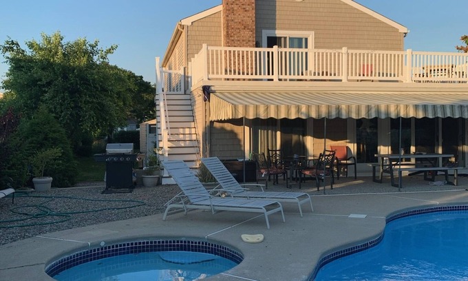 Southend House | Inground Pool, Short walk to beach, 2 weeks left in August