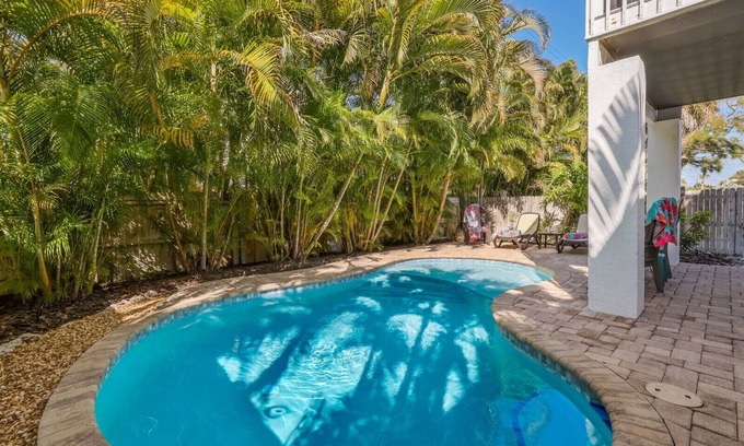Holmes Beach House | Island Hideaway East: 5 Minute Walk to Beach, Private Pool by Anna Maria Life Vacation Rentals