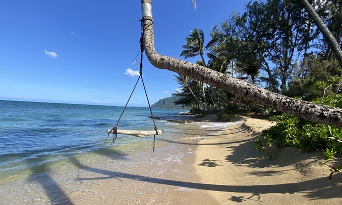 Punaluu Condo | Island Life Retreat-Ocean Front-Beach Access