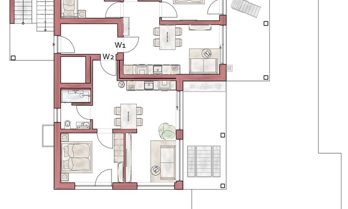 St. Michael/San Michele Apartment | Apartment 'Urbonum 5' with Mountain View, Shared Garden and Wi-Fi