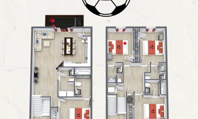 Bloomington Apartment | IU Soccer Hideaway - 4 Bd Townhome by IU Sports