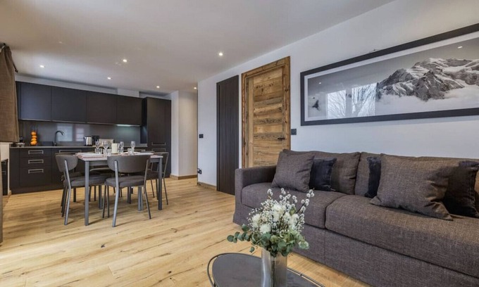 Chamonix-Mont-Blanc Apartment | Jacaranda · Sublime 6pax Vue Mtblanc Central Parking 3