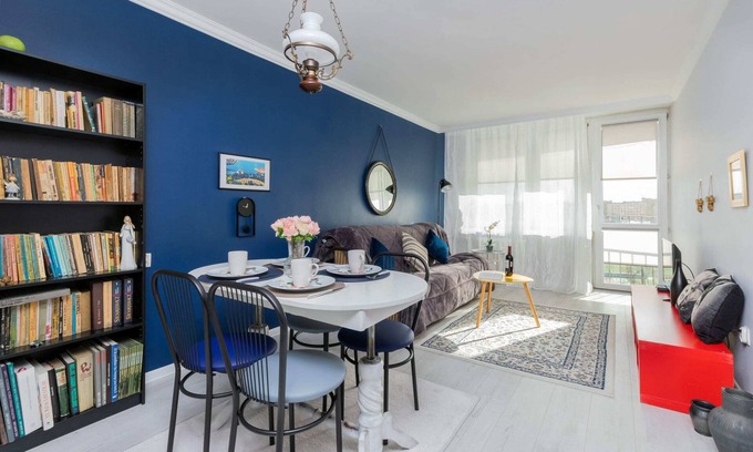 Przymorze Apartment | Jagiellońska 10H | 1 Bedroom with balcony | Gdansk