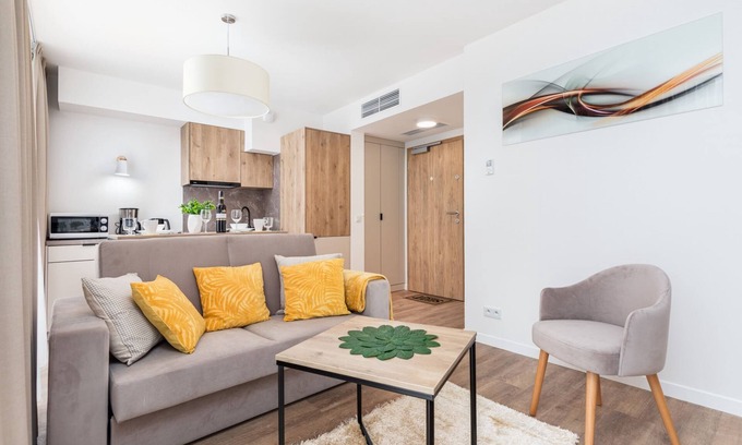 Mielno Apartment | Jantaris A10 | Studio by the Beach | A/C | Balcony