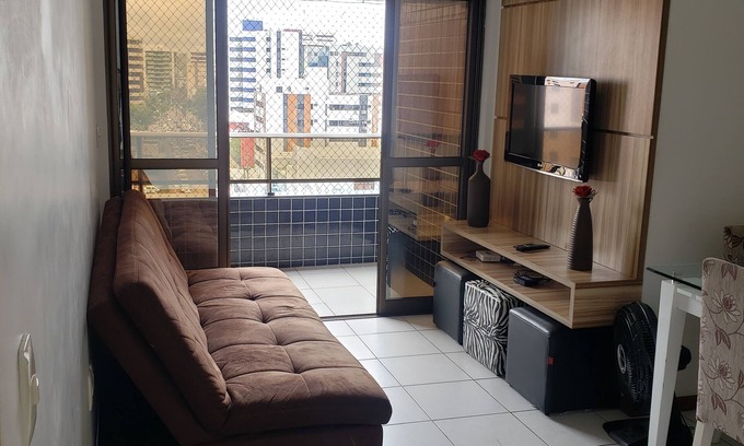 Jatiuca Apartment | Jatiúca Apt 2 bedrooms and 2 toilets, 300 Metres From The Beach, The Point De Maceio