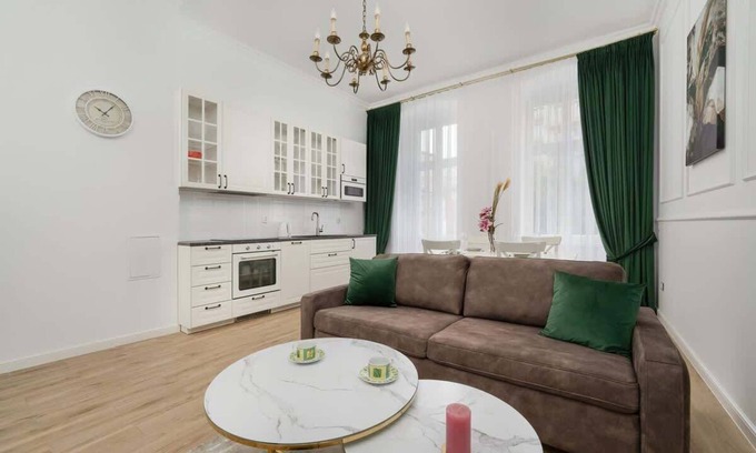 Srodmiescie Apartment | Jedności Narodowej 161/163 | Stylish Apartment