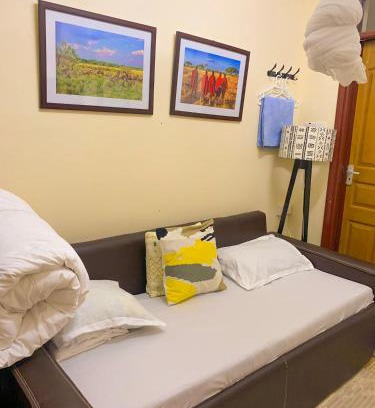 Mlolongo Hotel | JKIA SGR Transit Pod - Small Room With Shower & Sofa Bed