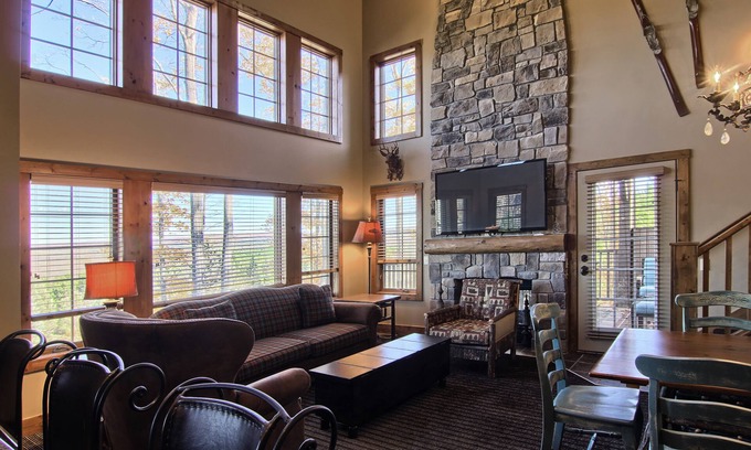 Boyne Falls Condo | Jump onto the Disciples 8 Chairlift - Creekside Condo, Ski in/Ski out Luxury