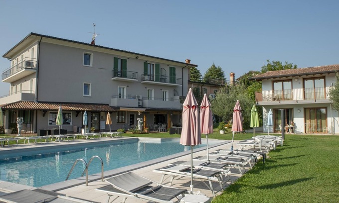Pieve Vecchia Apartment | Junior Suite 6 with Shared Pool and Private Balcony