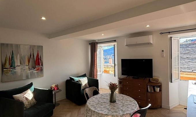Bastia Apartment | Junior Suite with Sea View