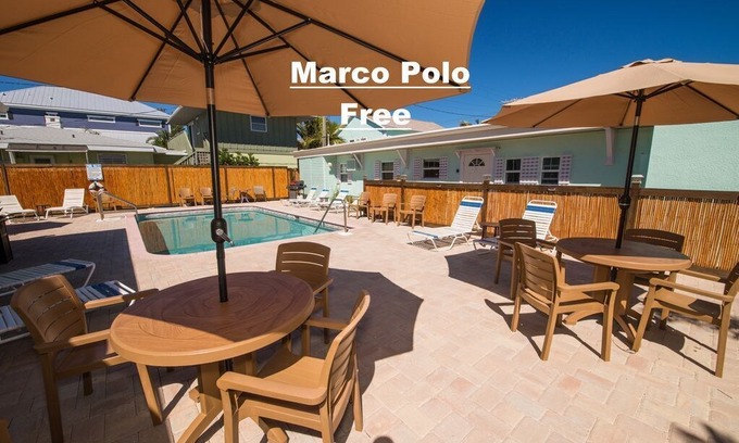 Holmes Beach Hotel | Just for 2 @ Haley's Couples Retreat #8 Poolside