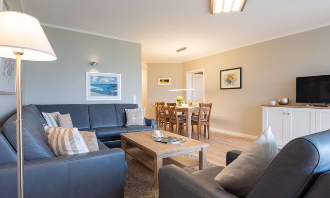 Wenningstedt-Braderup Apartment | Käpt'n Nelson, App. 6 - Große 4-zimmer Ferienwohnung mit Ca.117 m², für bis zu 7 Personen