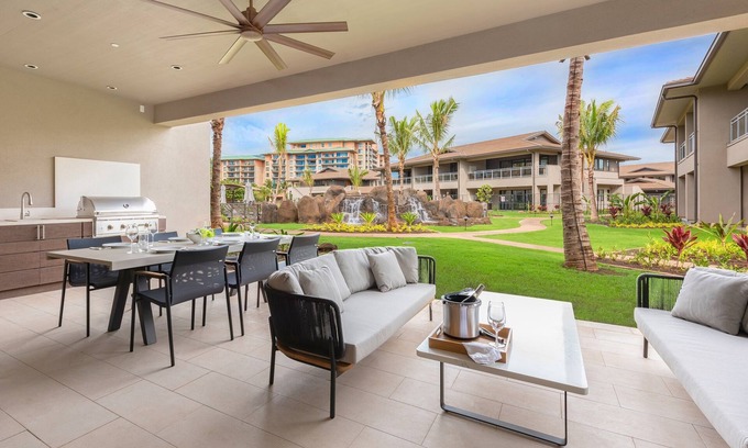 Honokowai Villa | K L V R Welcomes you to 4 Luana Garden Villas Building 11 in Oceanfront Resort