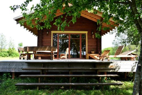 Alytus county Ski Chalet | Kaimukas - namelis prie ežero keturiems