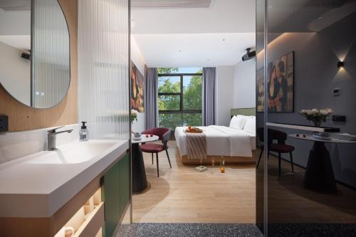 Liwan Hotel | Kainuo Garden Aesthetic Design Hotel Beijing Road - Shisanhang - Railway Station Metro Station - International Trade Center, Yuexiu District Guangzhou- Reputation Preferred