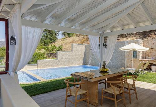 Achlades Villa | Kampos Villa III, Nature Living with Heated Pool, pure elegance, By ThinkVilla