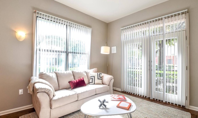 Legacy Park Apartment | Kasa | Modern 1BD + Pool Access | Plano