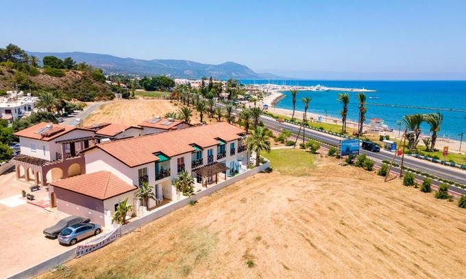 Latsi Apartment | Kate's Latchi Beachfront Apartment 4 by Ezoria