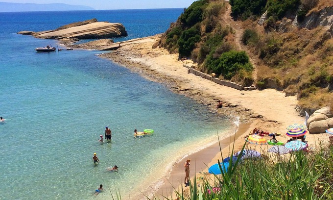 Leivathos Apartment | Kefalonia studios in orchard, top floor. Spartia Kefalonia Greece