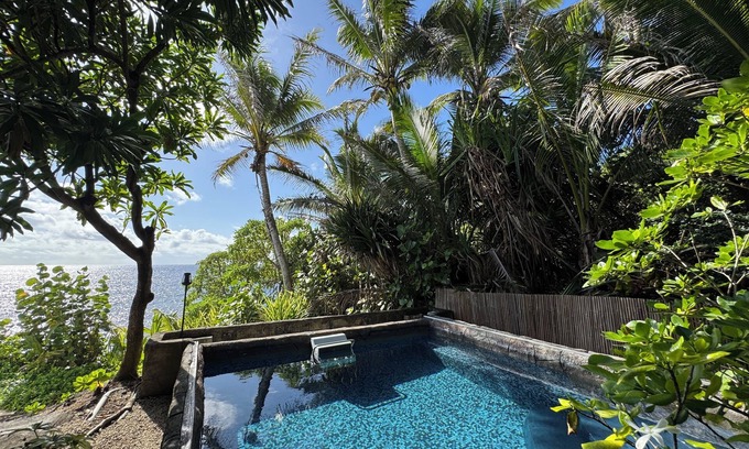 Kehena Beach Estates House | Kehena Moana Kai - Oceanfront Beach House w/Heated Pool