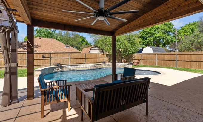 Keller House | Keller's Charm by Bear Creek Park - Pool, Fire Pit, 4BR