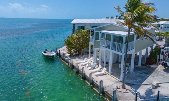 Cudjoe Key House | Keys to Paradise #95 - 56' Dock & Ocean Views!
