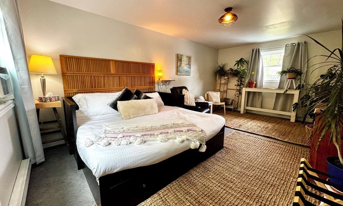 Carleton Place Apartment | King bed, Kitchenette, parking, central - upper level suite