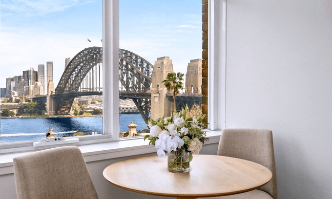 Kirribilli Apartment | Kirribilli - KIR02 - Carabella - Bright 1BR with Iconic Harbour Views Balcony in Peaceful City Fringe Location