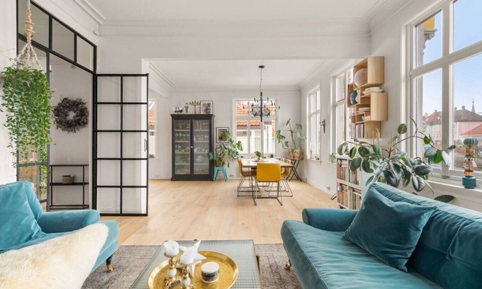 Bergen City Centre Apartment | Klosteret Townhouse Rooftop view included!