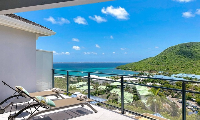 Anse Marcel Condo | Koala1 Elegant 1BR Duplex Anse Marcel Sea View