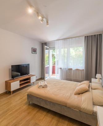 Czyzyny Apartment | Kraków Czyżyny - Terrace by Rentujemy