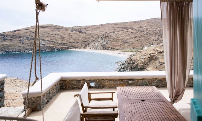 Kithnos House | KYON Beach Suite-E 2min by the sea Skilos, Kythnos