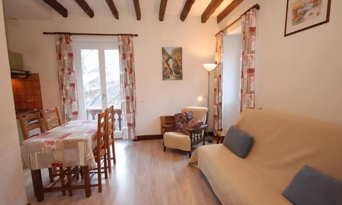 La Grave Apartment | L'Aigle - Studio with swimming pool facing the Meije