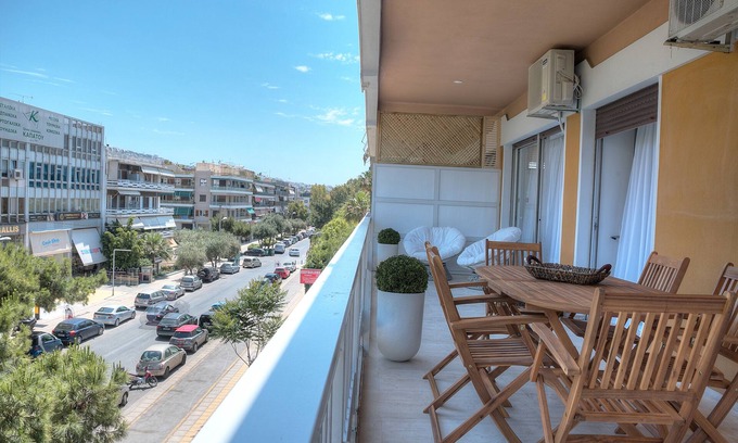 Glyfada Apartment | L' apartment blanc dans le centre de Glyfada