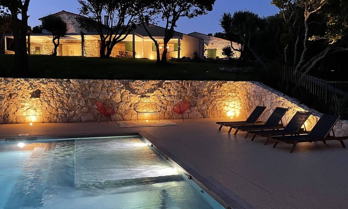 Bonifacio Villa | L'Arbevhio, an exceptional villa in the Corsican maquis, 7' from the beaches