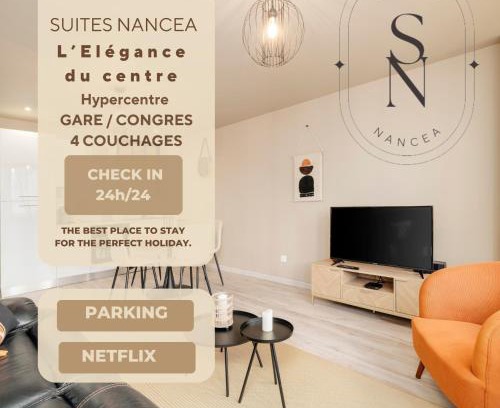 Saint Nicolas - Charles III - Ville vieille - Trois Maisons - Leopold Apartment | L'Elégance du centre - Nancy Gare Congrès - PARKING - T3