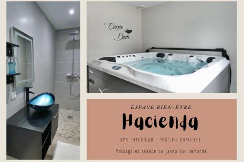 Charavines House | L'HACIENDA DUO a romantic getaway with a private spa