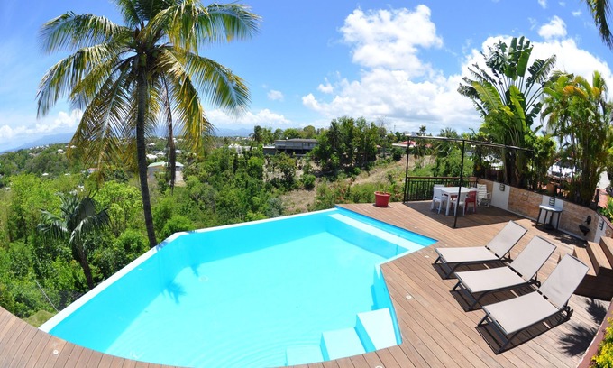 Le Gosier Apartment | L 'Hacienda - New T2 with private pool