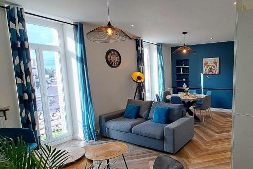 Dijon Apartment | L'indigo, 4-6 pers, 2ch-2sdb, proche cité de la gastronomie