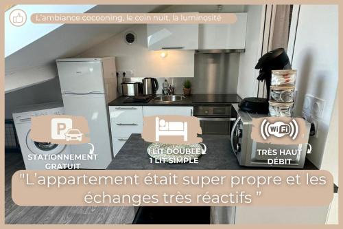 Bourg-en-Bresse Apartment | La Barbotine - Cosy - Centre ville